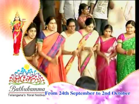 Telangana Bathukamma Festival Promo – Sep 24th to Oct 2nd 2014