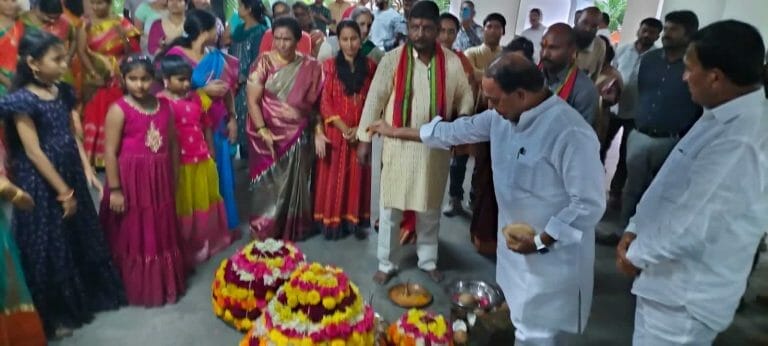 Bathukamma Celebrations in Aranya Bhavan – 2022